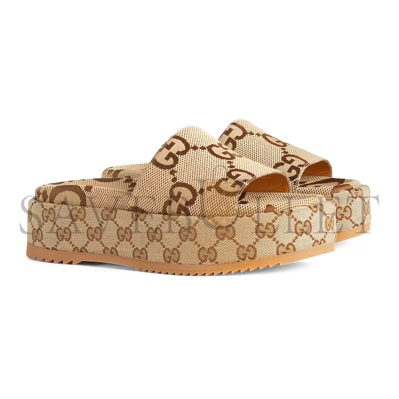 GUCCI WOMEN'S PLATFORM SLIDE SANDAL 623212